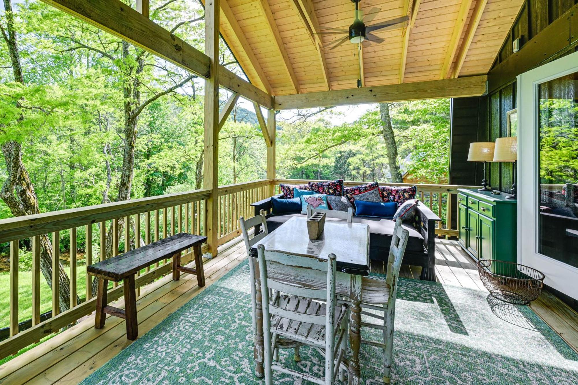Highlands Cabin On Buck Creek About 8 Mi To Town! Exterior photo